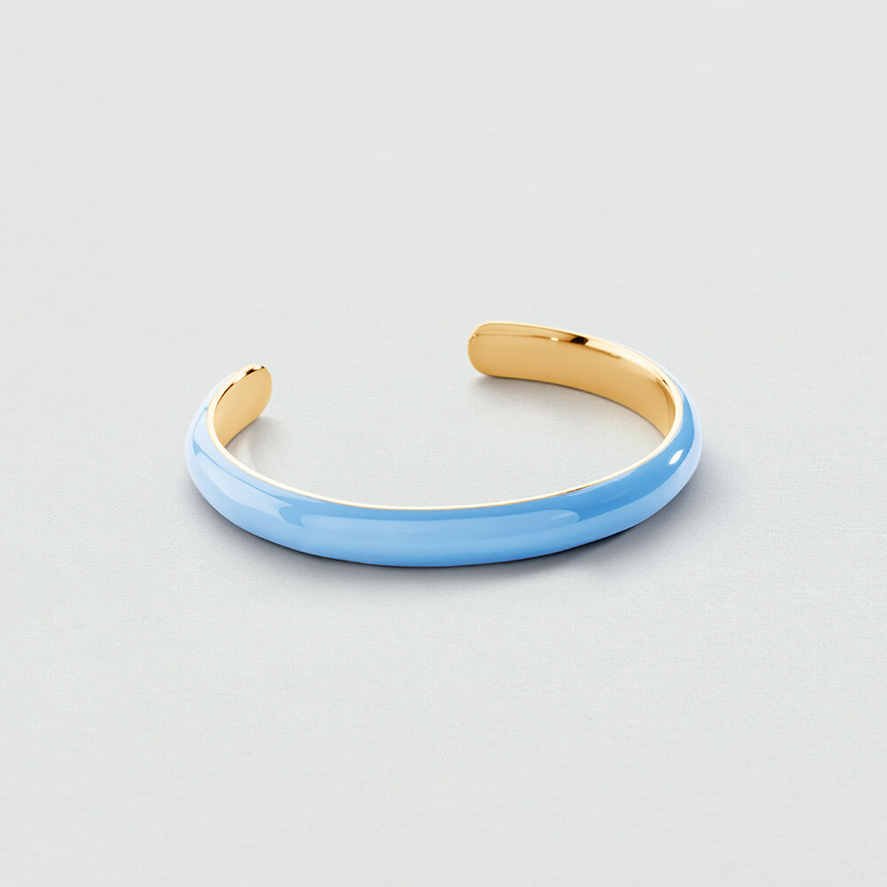 Pulsera r&iacute;gida LEO - Azul Cielo - Pulsera r&iacute;gida  | Agatha