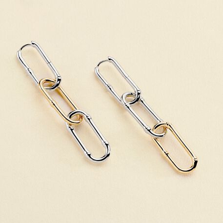 Criollas BAMBOO - Plata / Oro - Pendientes  | Agatha