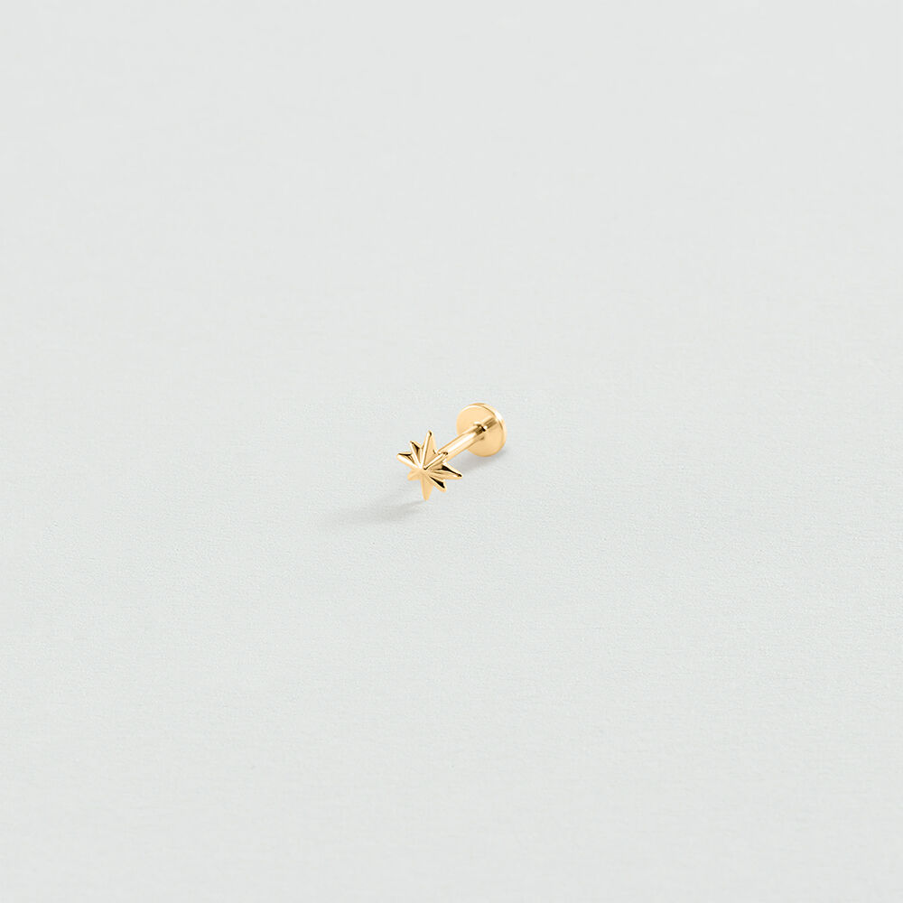 Piercing mini ESTRELLA MIX & MATCH - Dorado - Tragus&H&eacute;lix  | Agatha