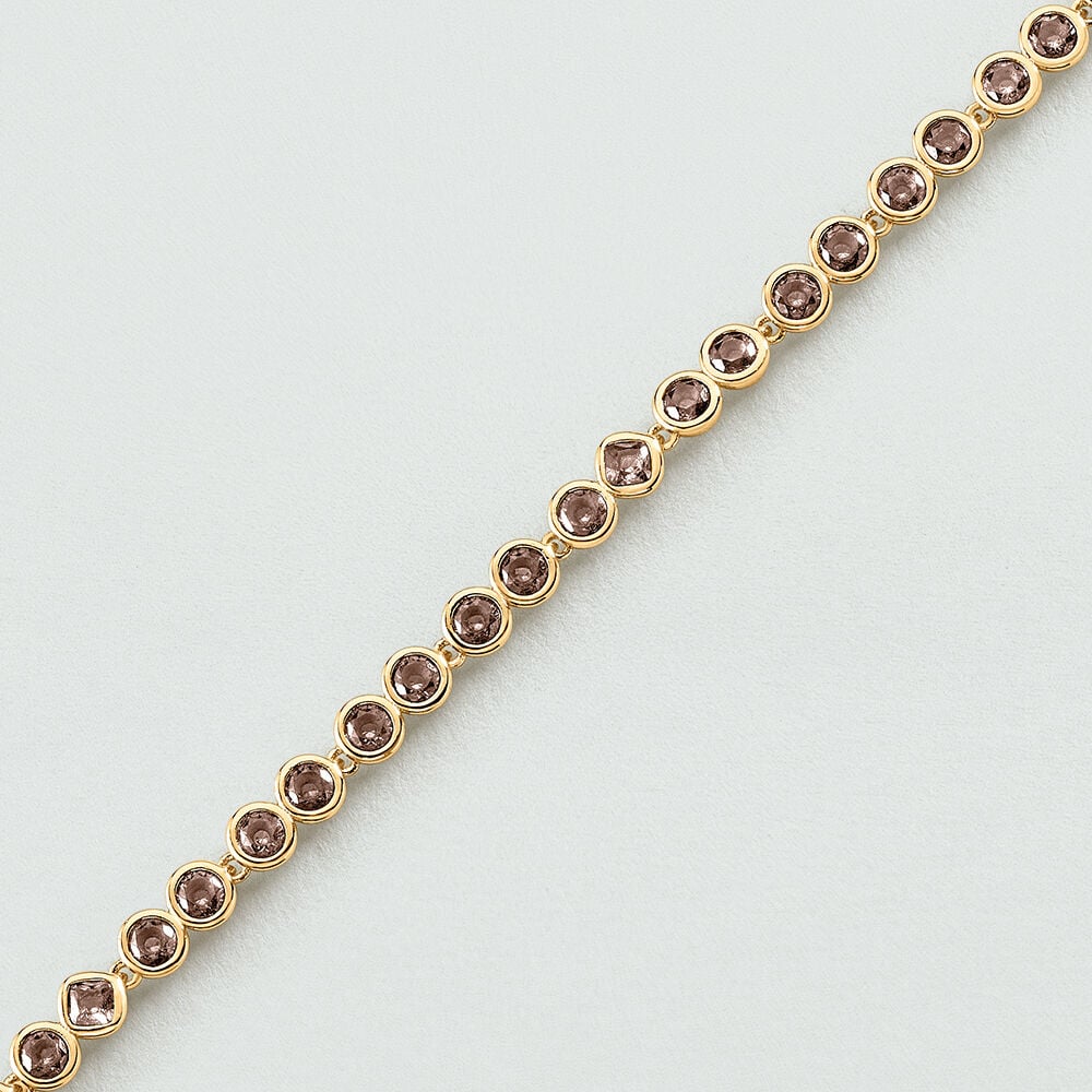 Pulsera de cadena ADAMAS - Gris / Oro - Pulsera de cadena  | Agatha