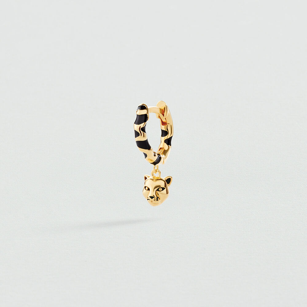 Criolla individual LEOPARDO MIX & MATCH - Negro / Oro - Criollas  | Agatha