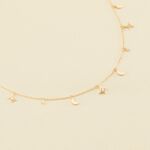 Collar corto NEC2GALAXY - Cristal / Dorado - Collares  | Agatha