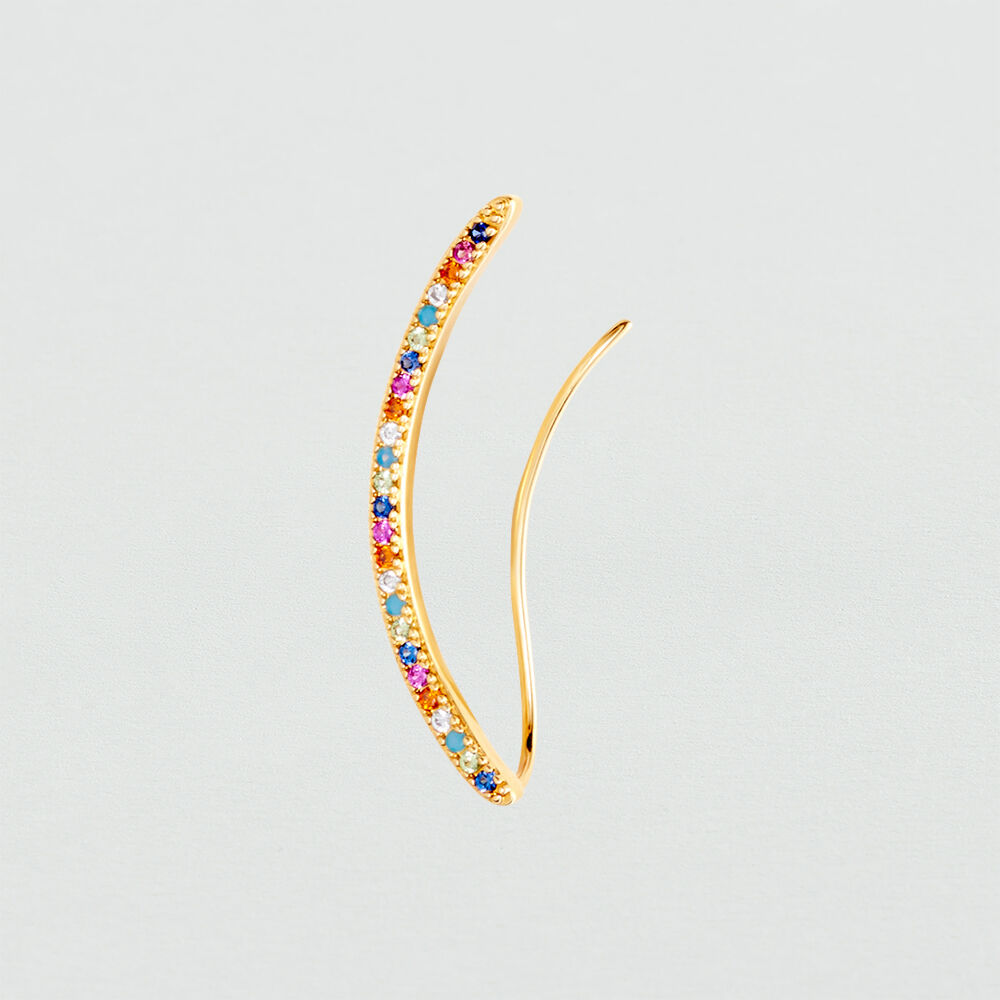 Piercing mini RAINBOW - Multicolor / Oro - Piercings  | Agatha