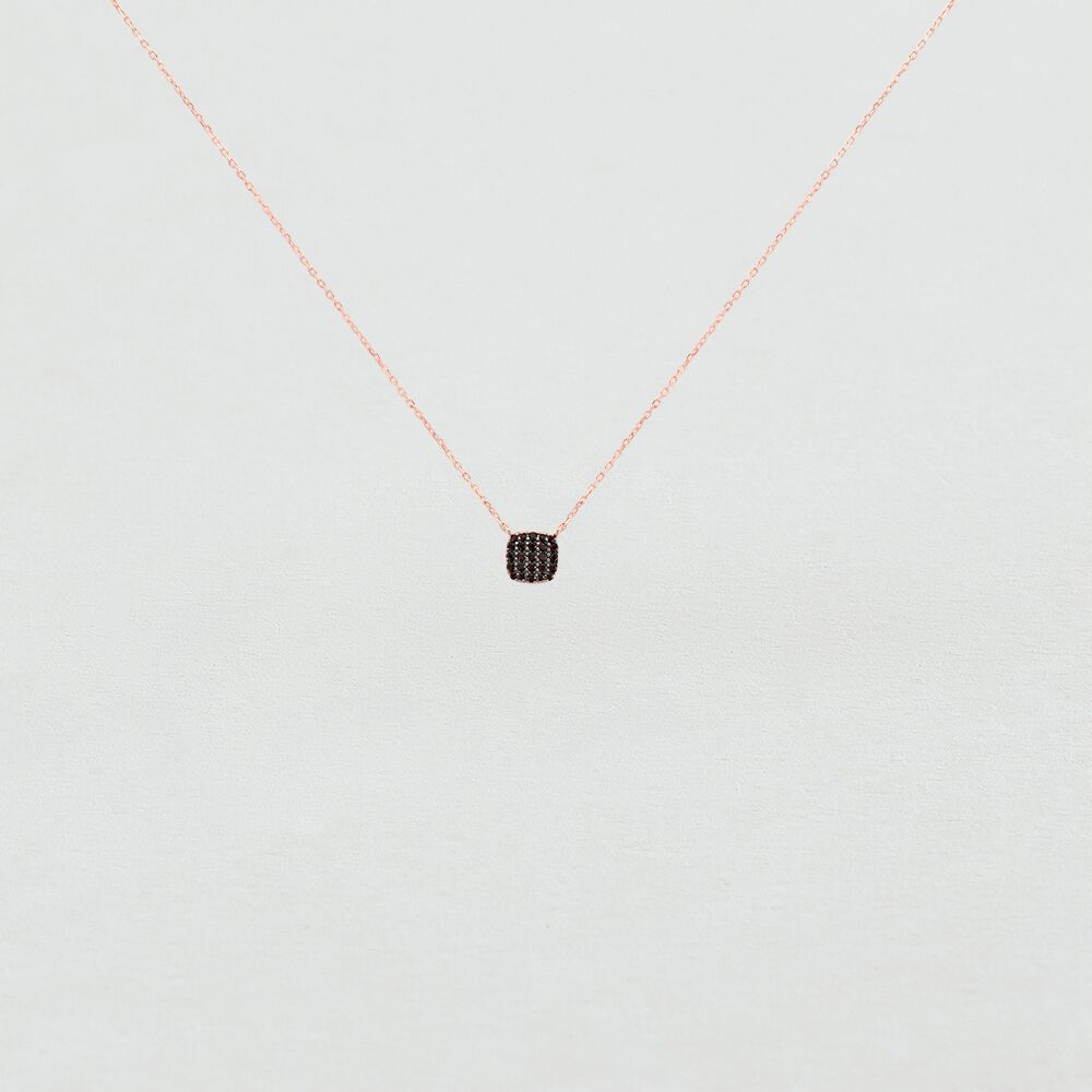 Collar corto GLORIA - Negro / Rosa - Collar corto  | Agatha