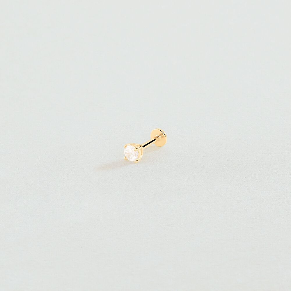 Piercing Hélix & Tragus MIX& MATCH - Cristal / Dorado - Tragus&Hélix  | Agatha
