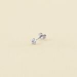 Piercing mini STARBRIL - Cristal / Plateado - Piercings  | Agatha