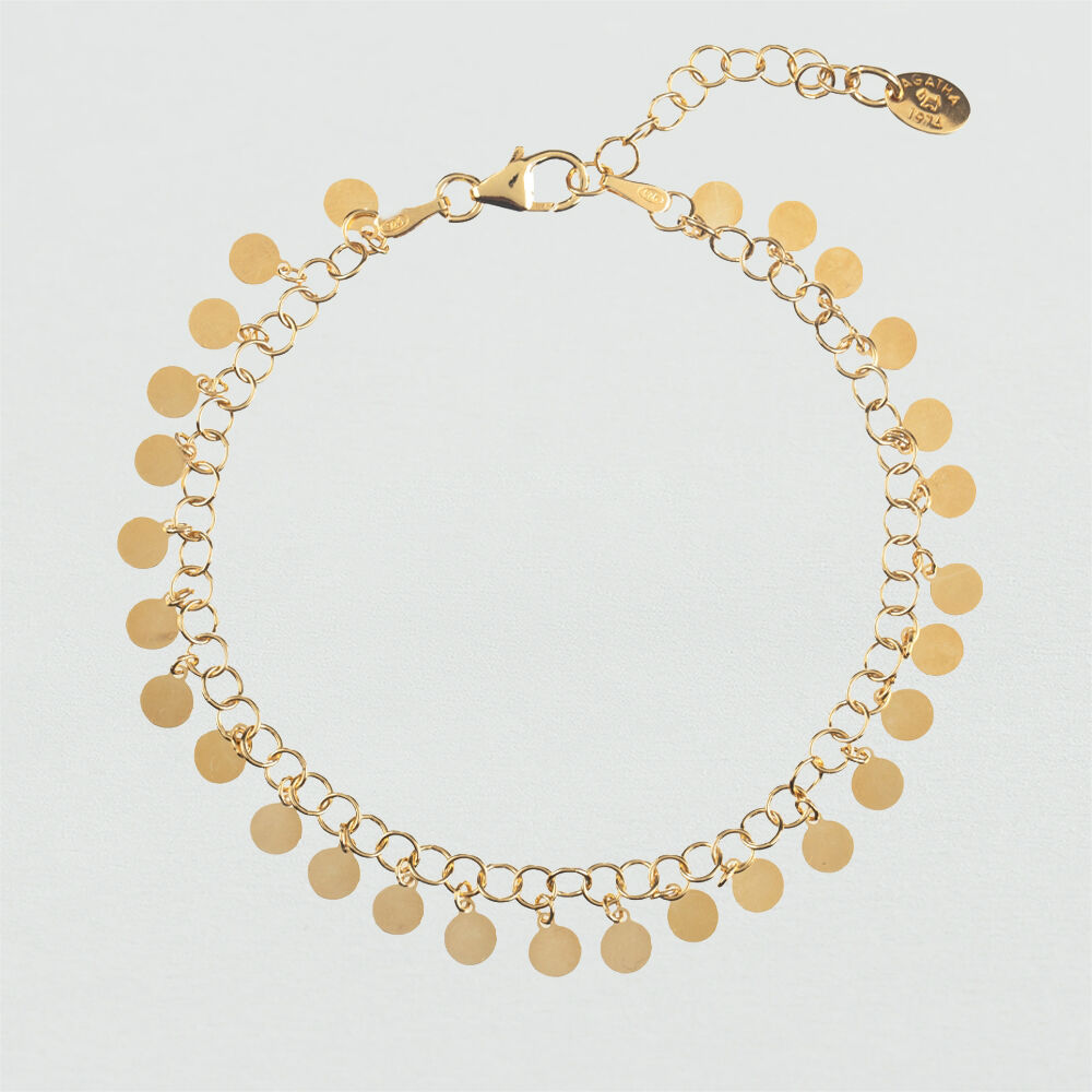 Pulsera de cadena MINIPLAK - Dorado - Pulsera de cadena  | Agatha