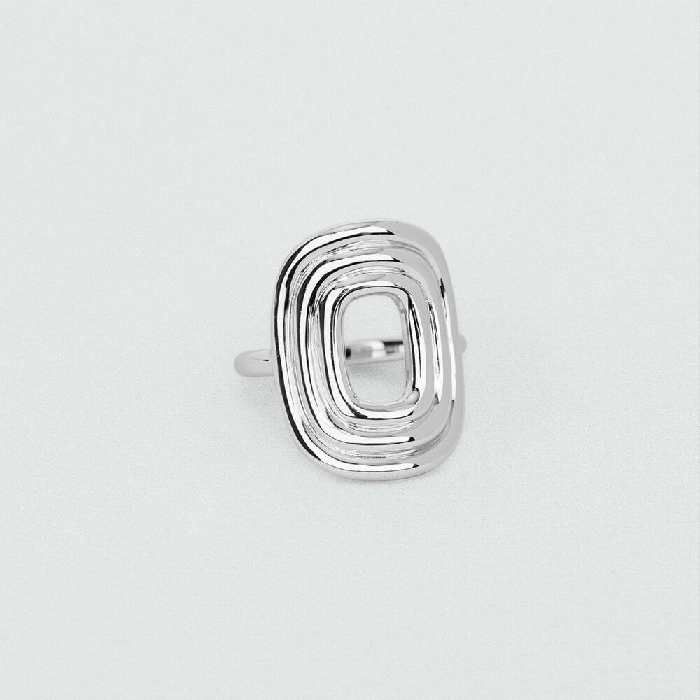 Anillo ancho SOUL - Plata - Anillo ancho  | Agatha