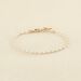 Pulsera de cadena SMARTY - Blanco / Oro - Pulseras  | Agatha