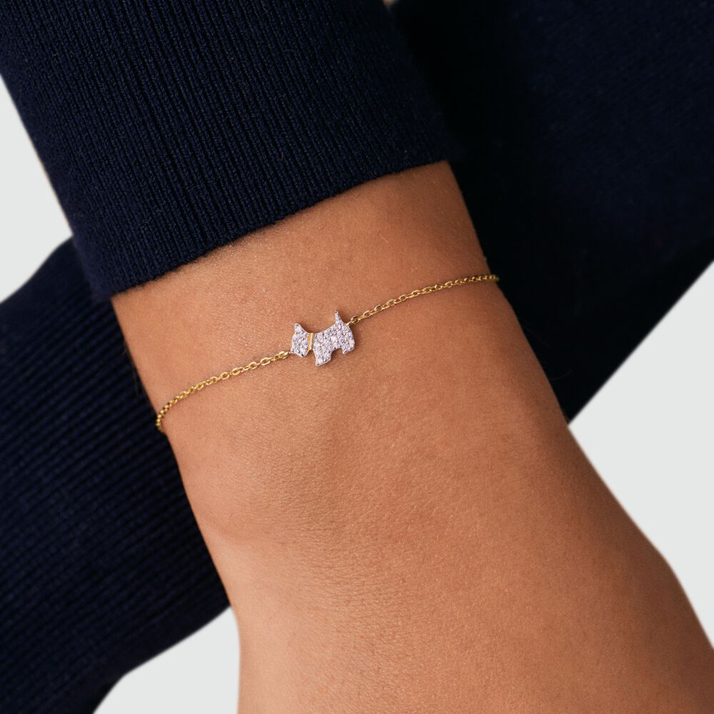 Pulsera de cadena MASCOTTE - Plateado / Dorado - Pulsera de cadena  | Agatha