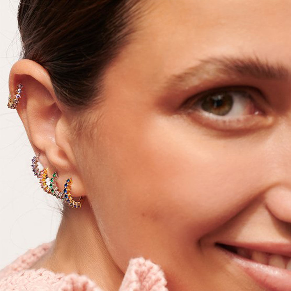 Piercing criolla RADIANTE - Lila - Piercings  | Agatha