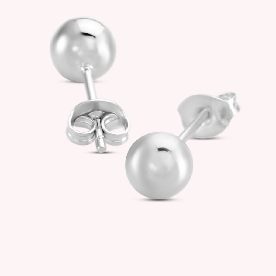 Pendientes cortos BOULE - Plata - Pendientes  | Agatha