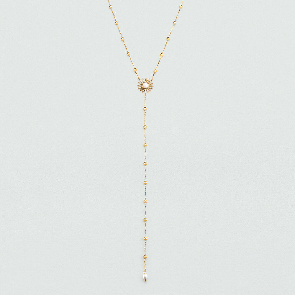 Collar largo TIARE - Dorado - Collar largo  | Agatha