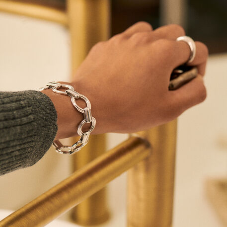 Pulsera de cadena SILVER - Plata - Pulseras  | Agatha