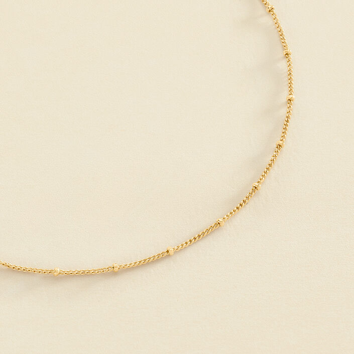 Cadena BALLSHOT - Dorado - Collares  | Agatha