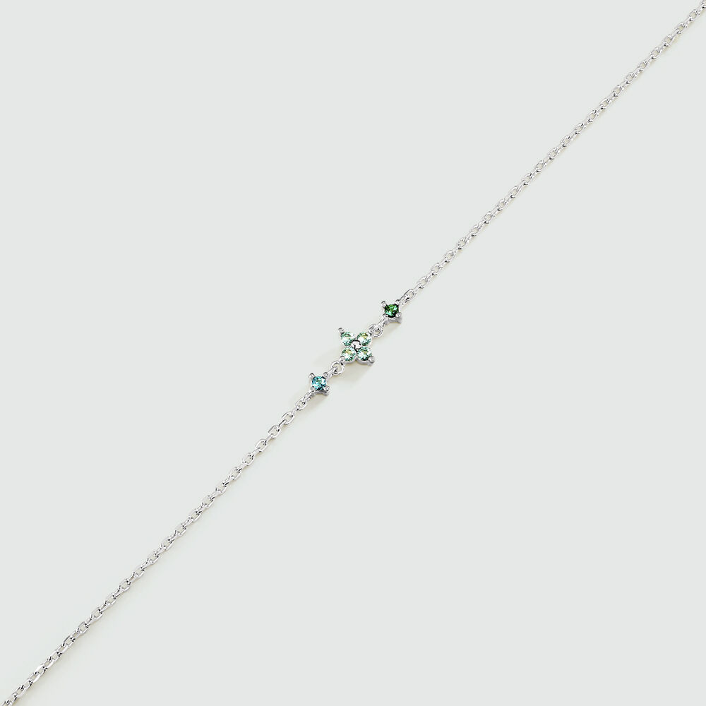 Pulsera de cadena BELOVED - Multicolor / Plata - Pulsera de cadena  | Agatha