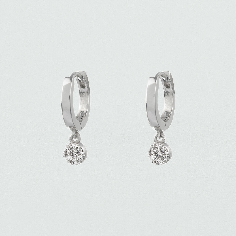 Criollas DISCO - Cristal / Plateado - Criollas  | Agatha