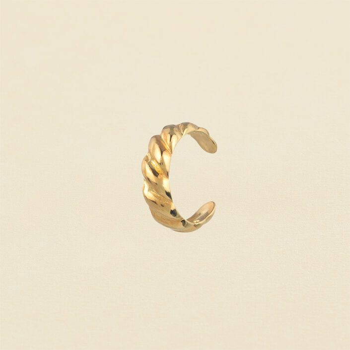 Ear cuff CATALEYA - Dorado - Piercings  | Agatha