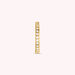 Piercing criolla CRIODIAM - Cristal / Oro - Piercings  | Agatha