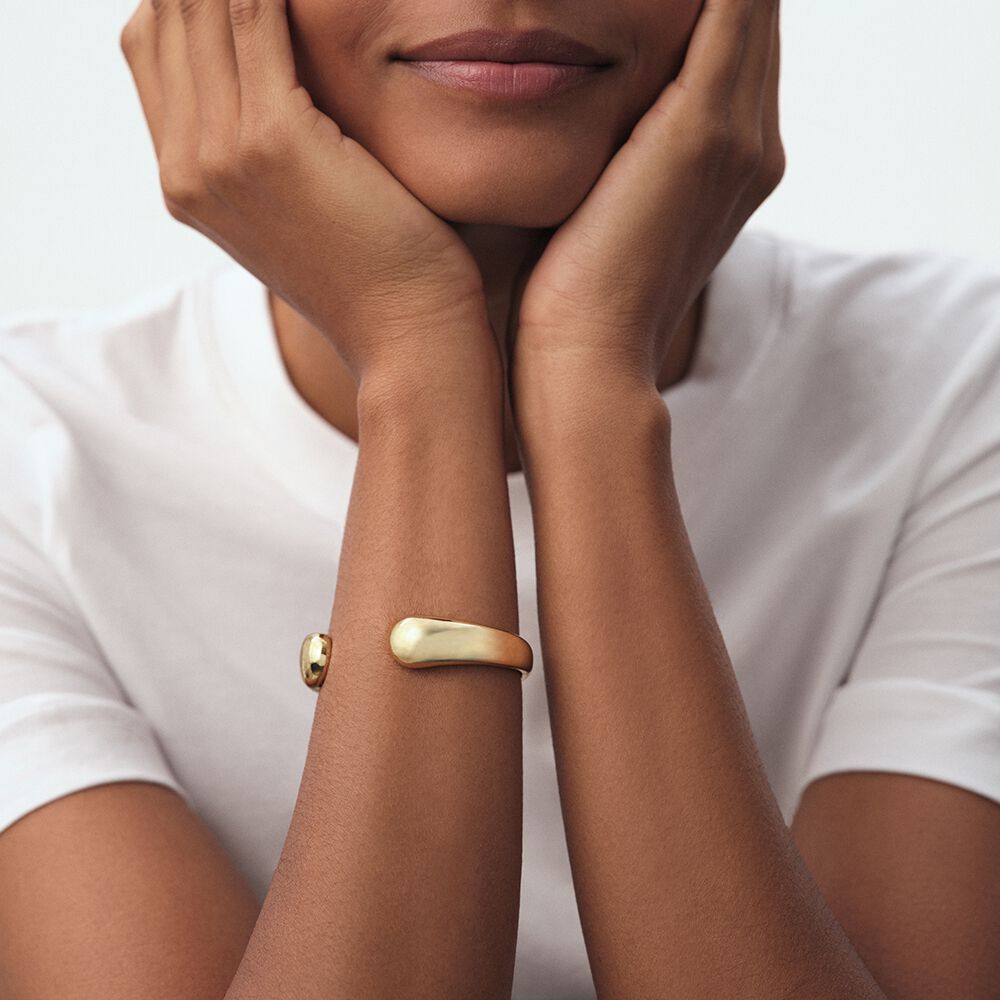 Pulsera rígida DANAE - Dorado - Pulsera rígida  | Agatha