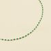 Collar corto SMARTY - Verde / Dorado - Collares  | Agatha