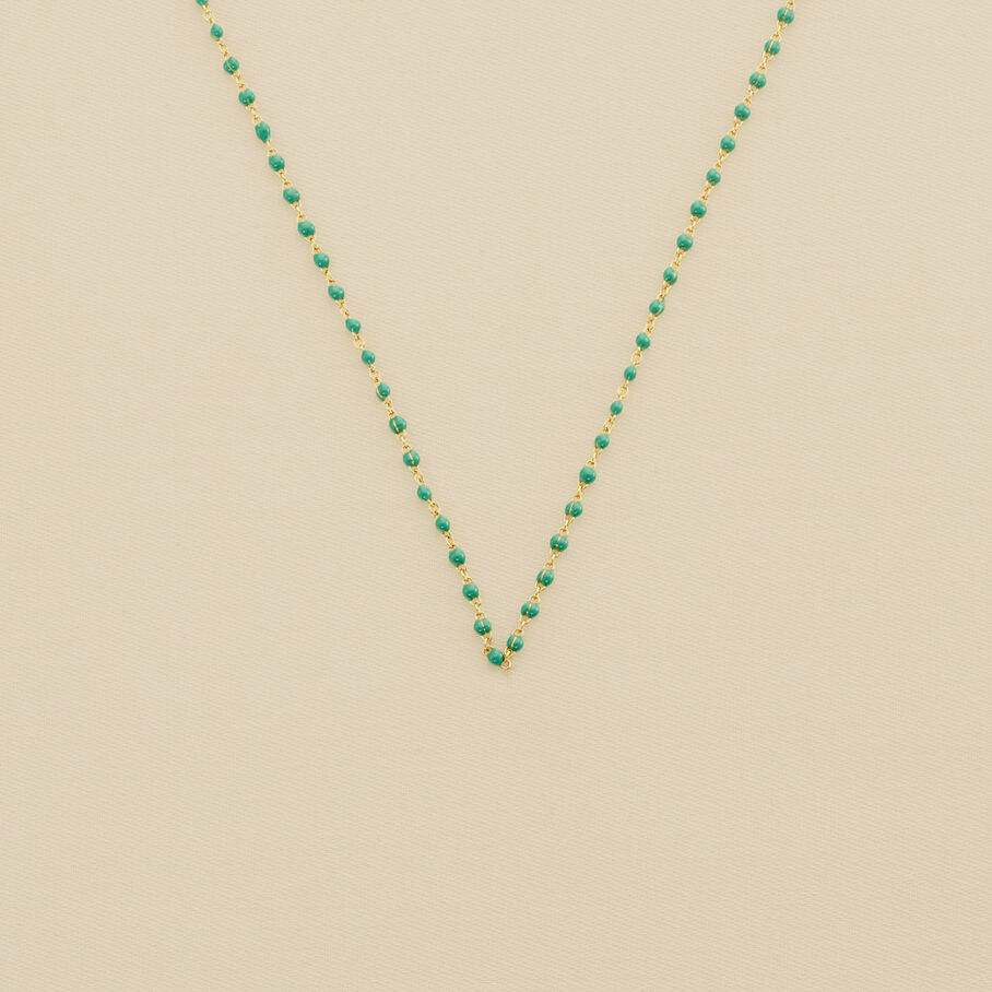 Collar corto SMARTY - Verde / Dorado - Collares  | Agatha