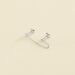 Piercing mini MIX& MATCH - Cristal / Plateado - Piercings  | Agatha