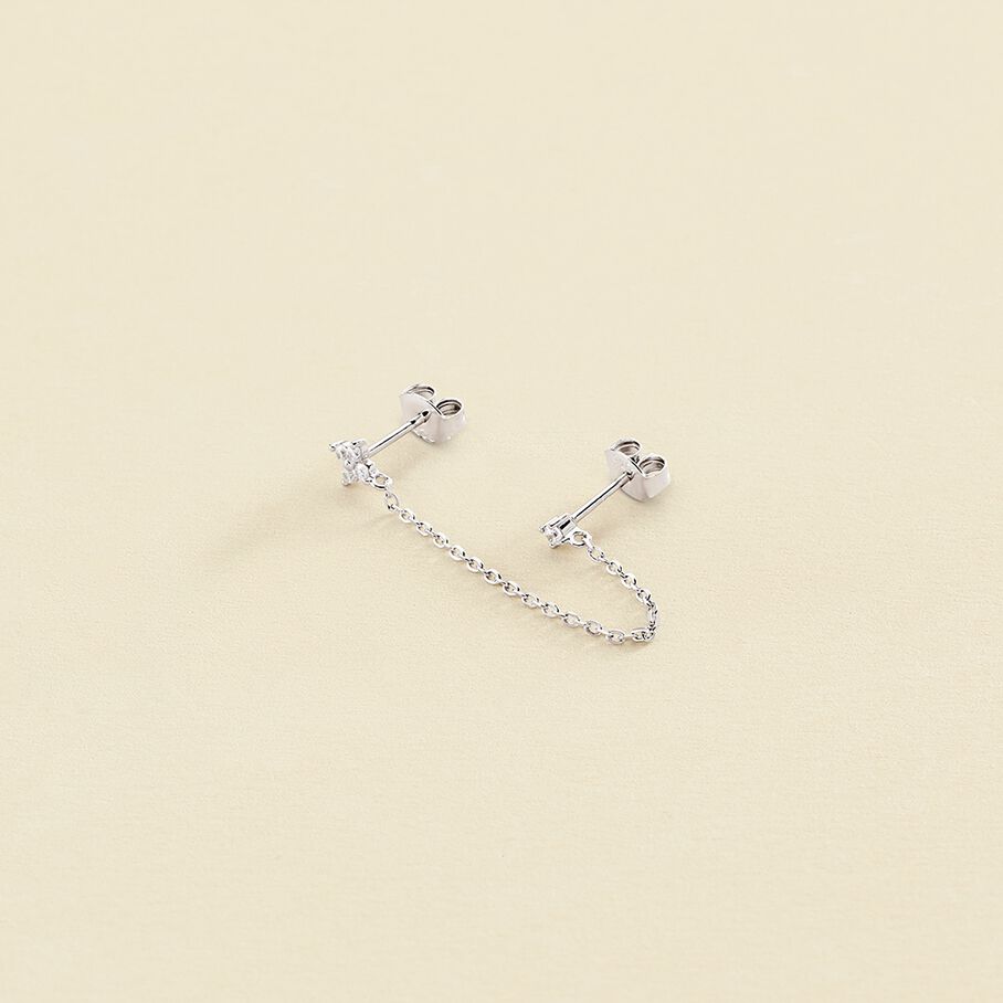 Piercing mini MIX& MATCH - Cristal / Plateado - Piercings  | Agatha