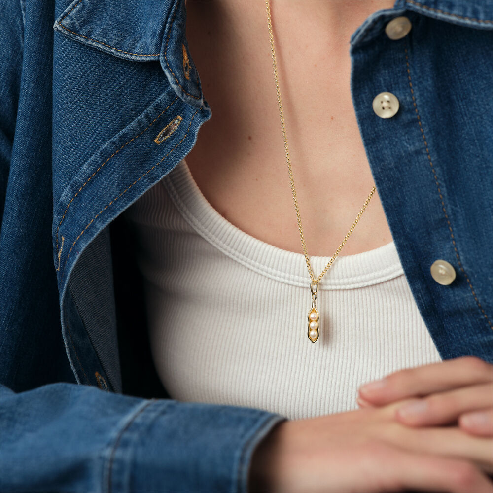 Colgante TALISMANS - Blanco / Oro - Novedades  | Agatha