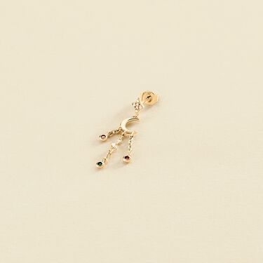 Piercing mini ASTRAL - Multicolor / Oro - Piercings  | Agatha