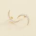 Pendientes cortos CREPUSCULE - Cristal / Dorado - Pendientes  | Agatha