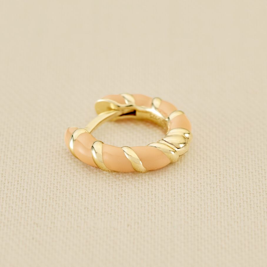 Piercing criolla MIX& MATCH - Naranja / Oro - Piercings  | Agatha