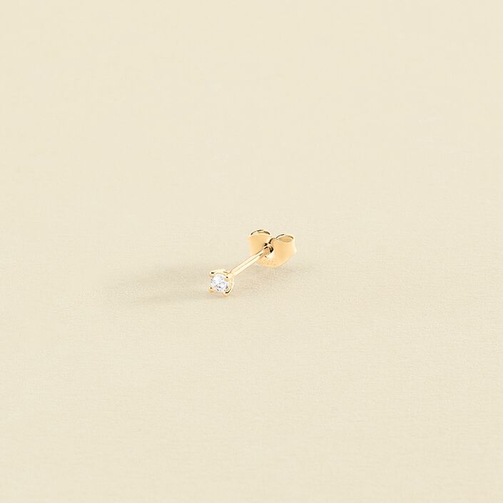 Piercing mini MINI - Cristal / Dorado - Piercings  | Agatha