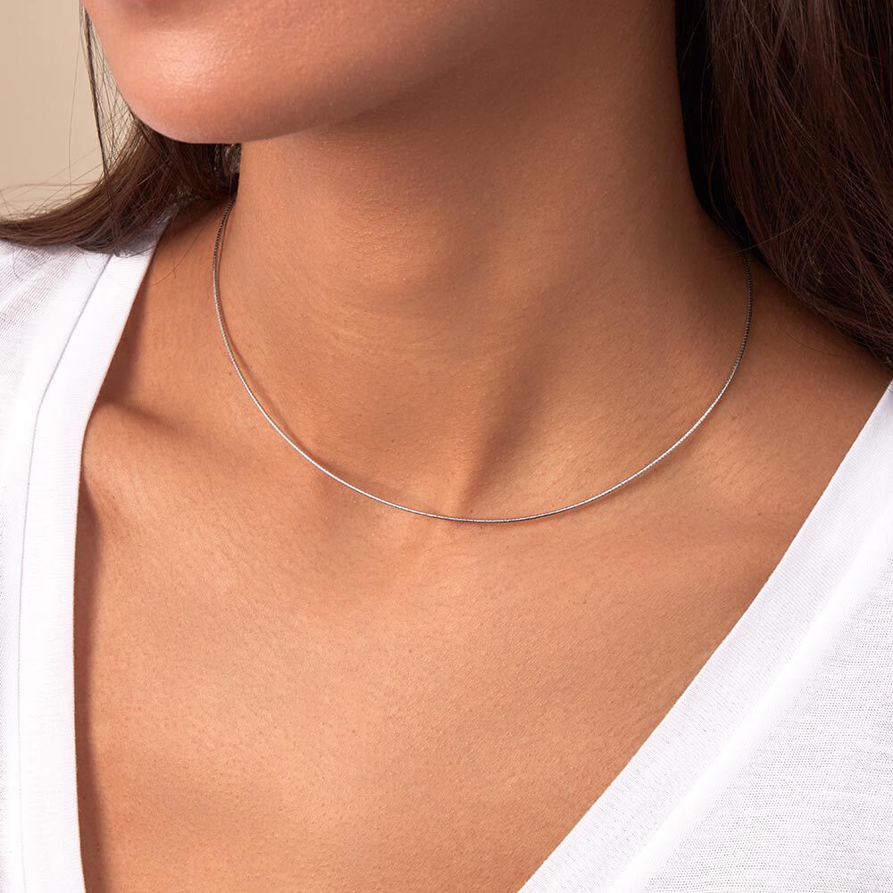 Cadena OMEGA - Plata - Cadena  | Agatha
