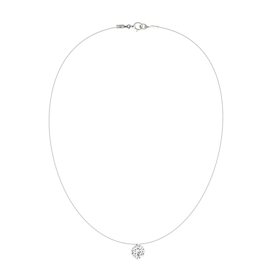 Collar corto FILMAGIQ - Cristal / Plateado - Collares  | Agatha