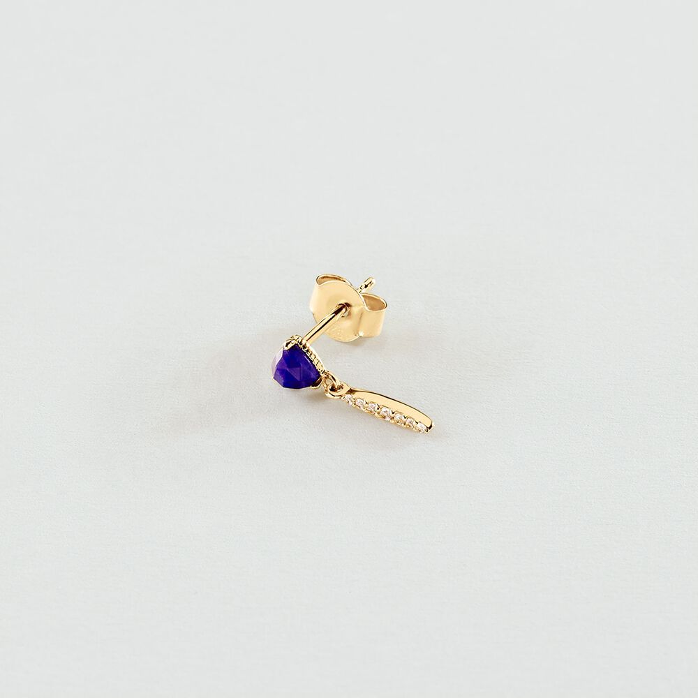 Piercing mini MIX & MATCH - Lapislazuli Azul - Piercings  | Agatha