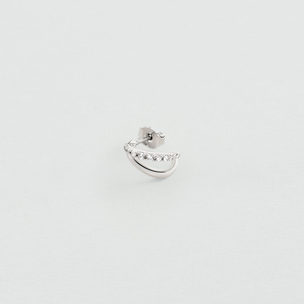 Pendientes cortos MIX & MATCH - Cristal / Plateado - Pendientes cortos  | Agatha