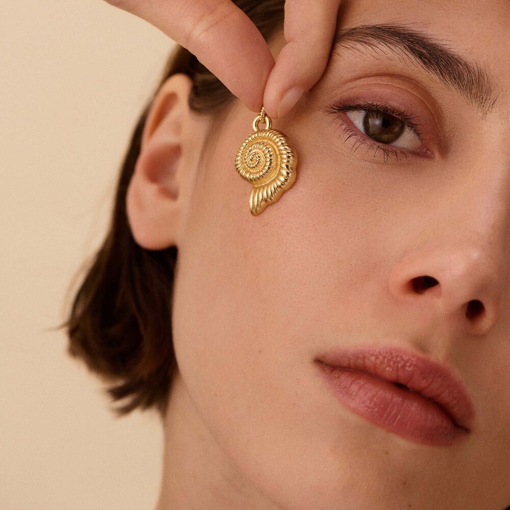 Colgante ILIOS - Dorado - Sin piedra  | Agatha