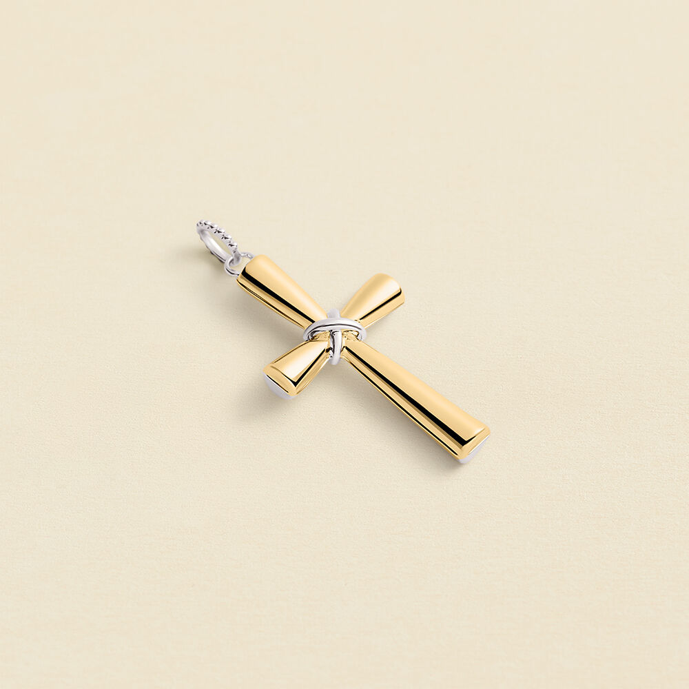 Colgante CRUZ - Dorado / Plateado - Best sellers  | Agatha