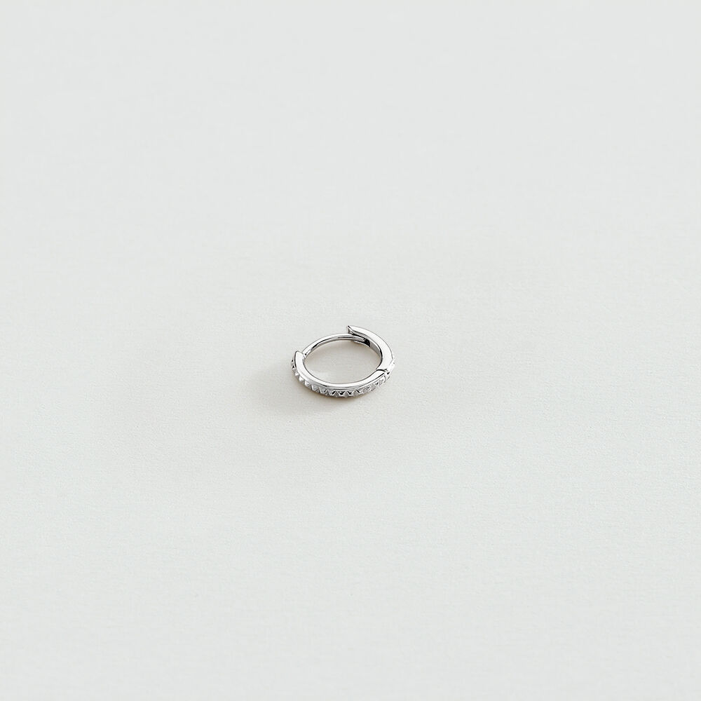 Piercing criolla DENTADO - Plata - Piercings  | Agatha