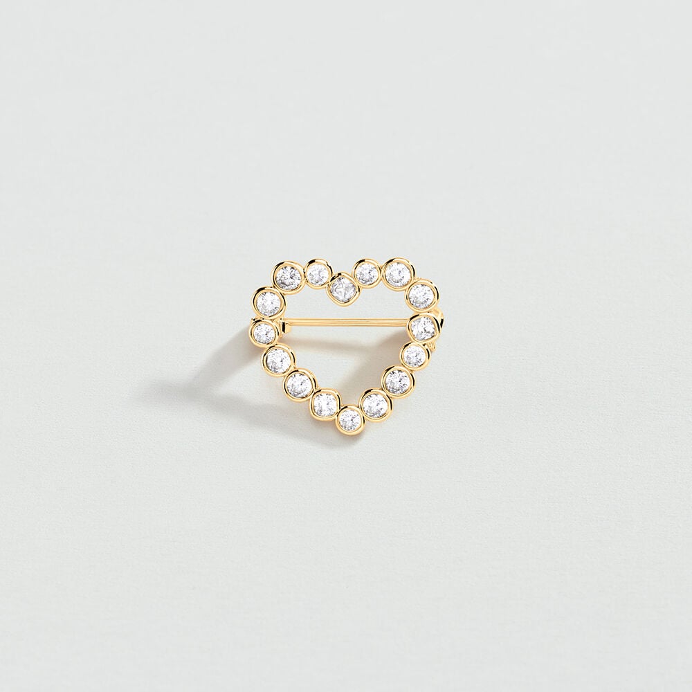 Broche CANDY - Cristal / Dorado - Novedades  | Agatha