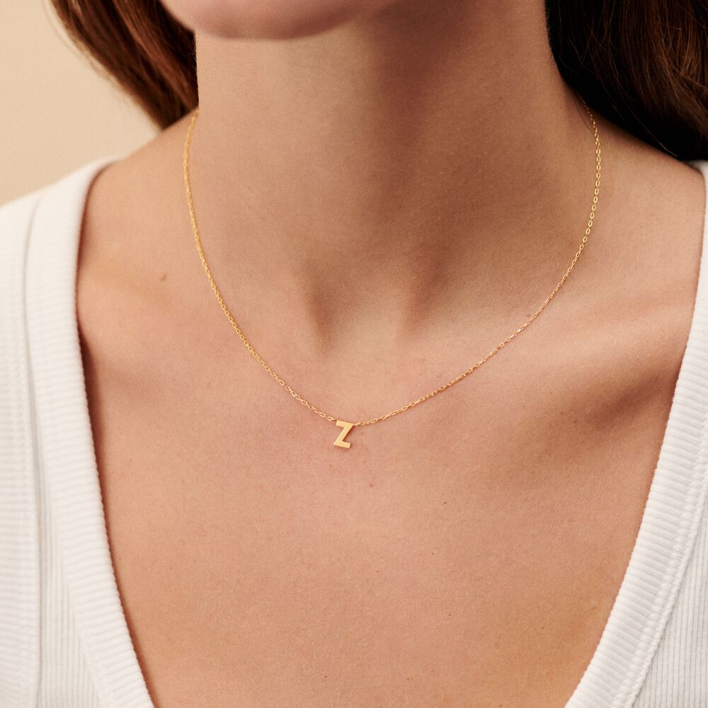 Collar corto ABC - Dorado - Collar corto  | Agatha