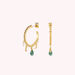 Criollas SWING - Aventurine - Pendientes  | Agatha