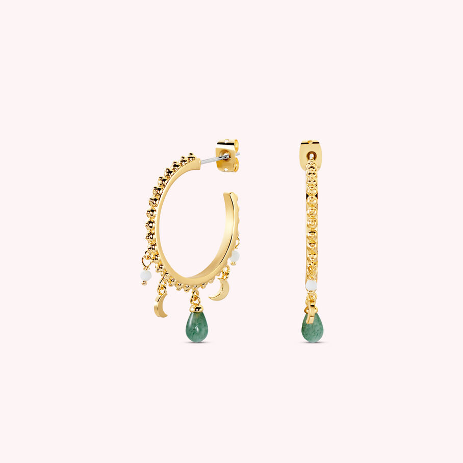 Criollas SWING - Aventurine - Pendientes  | Agatha