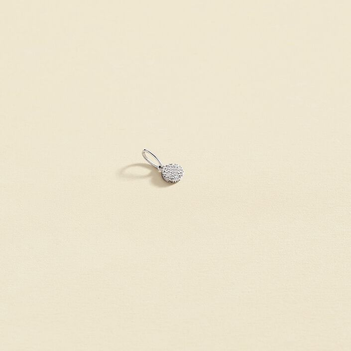 Colgante RONDPAVE - Cristal / Plateado - Joyas  | Agatha