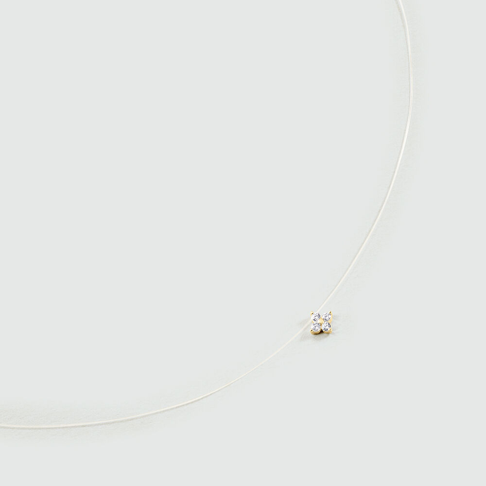 Collar corto BELOVED - Cristal / Dorado - Collar corto  | Agatha