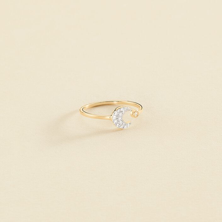 Anillo ajustable SARA - Plata / Oro - Anillos  | Agatha