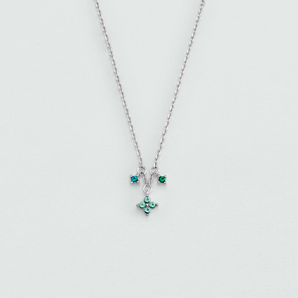 Collar corto BELOVED - Multicolor / Plata - Collar corto  | Agatha