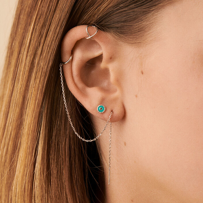 Ear cuff ROLLING - Plata - Piercings  | Agatha