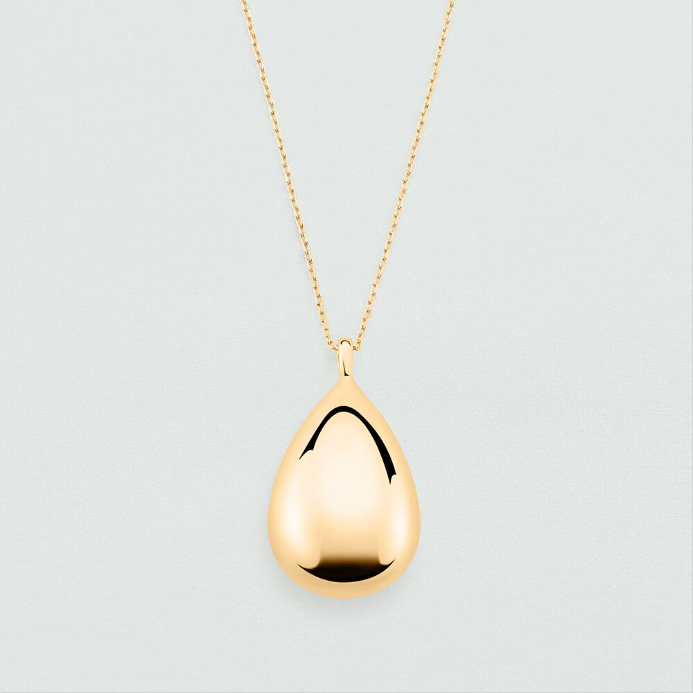Collar largo DANAE - Dorado - Collar de fantasía  | Agatha